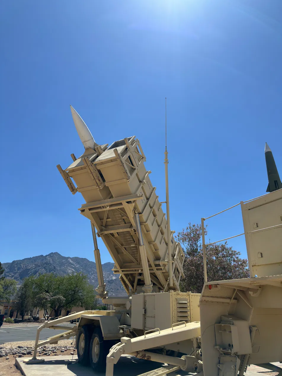 Patriot launcher   at White Sands Missile Range museum