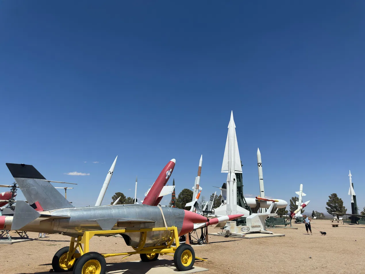 Exposition at White Sands Missile Range museum